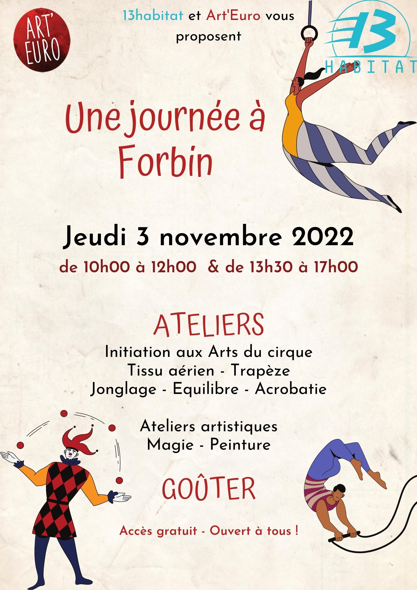 Ateliers artistiques et cirque